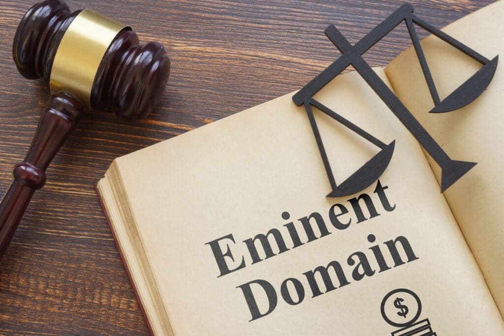 An informative graphic explaining eminent domain | Sewell Sewell Beard LLC