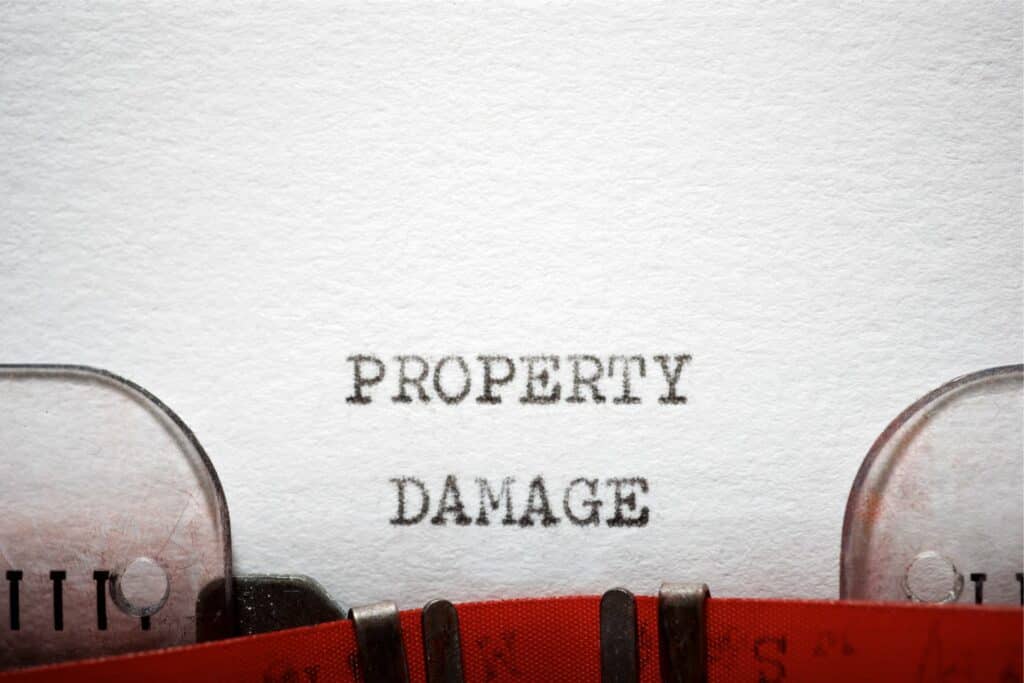 Visual representation of property damage | Sewell Sewell Beard LLC